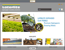 Tablet Screenshot of laterlite.com